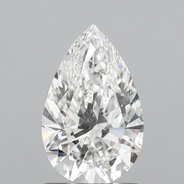 1.01 Carat Pear Lab Diamond with  Cut Diamond in 14KT  view 1
