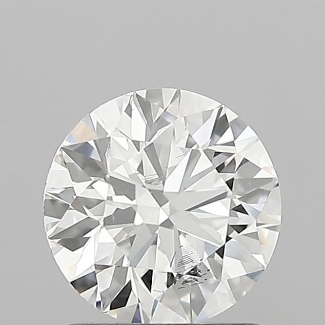 1.14 Carat Round Lab Diamond with  Cut Diamond in 14KT  view 1
