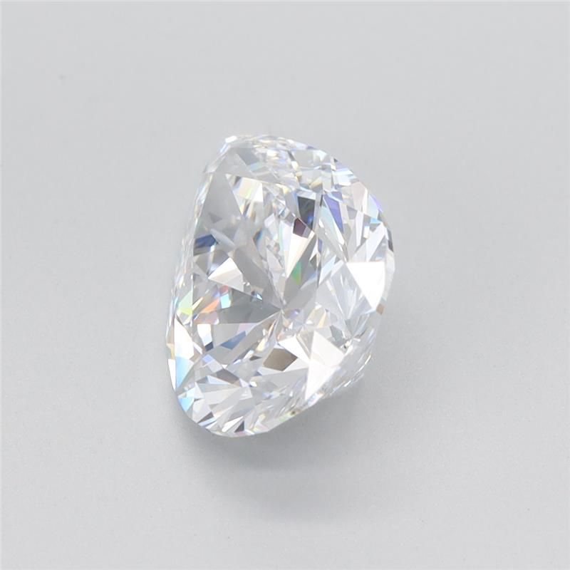 2.17 Carat Pear Lab Diamond with  Cut Diamond in 14KT  view 1
