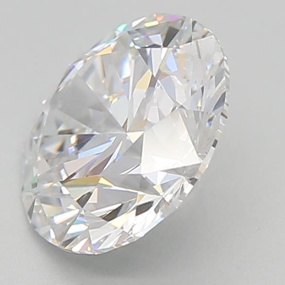 1.41 Carat Round Lab Diamond with  Cut Diamond in 14KT  view 1
