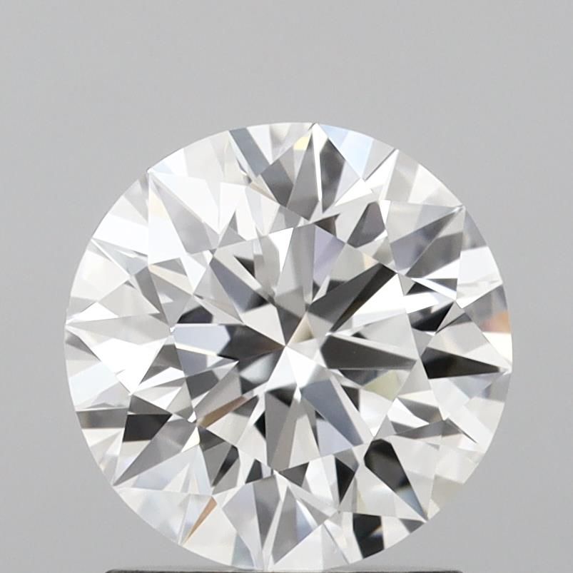 1.5 Carat Round Lab Diamond with  Cut Diamond in 14KT  view 1
