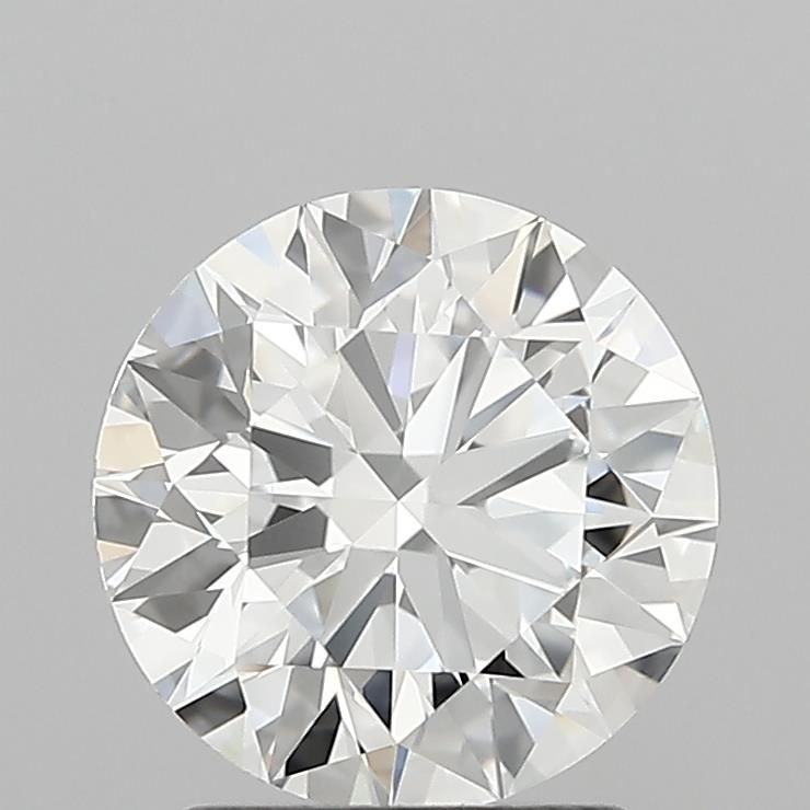 1.8 Carat Round Lab Diamond with  Cut Diamond in 14KT  view 1
