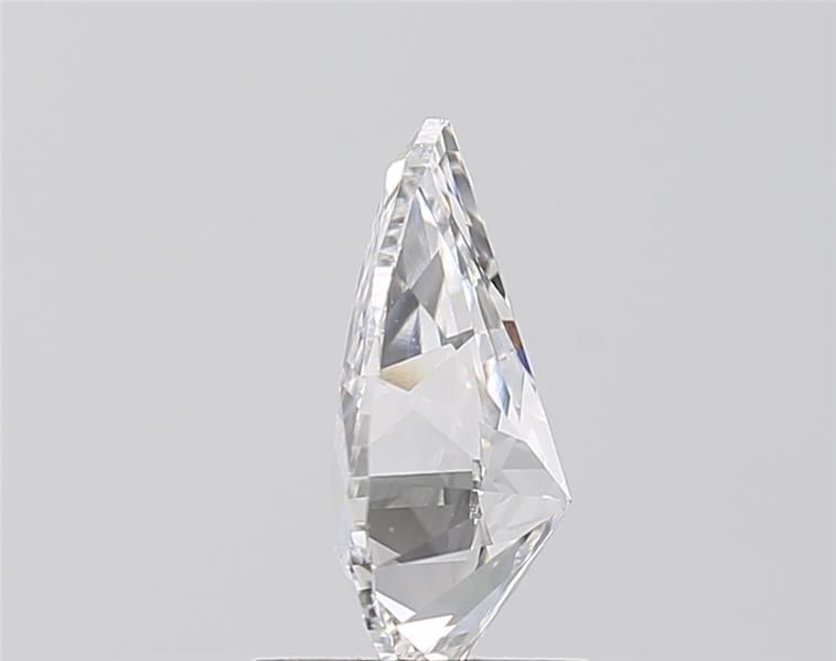 1.45 Carat Pear Lab Diamond with  Cut Diamond in 14KT  view 1
