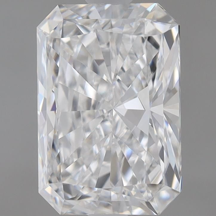 1.13 Carat Radiant Lab Diamond with  Cut Diamond in 14KT  view 1
