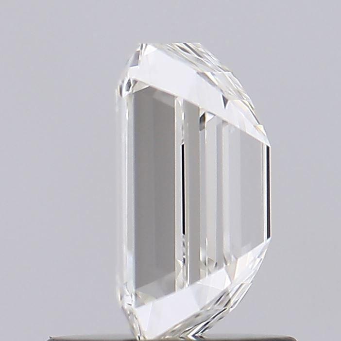 1.04 Carat Emerald Lab Diamond with  Cut Diamond in 14KT  view 1
