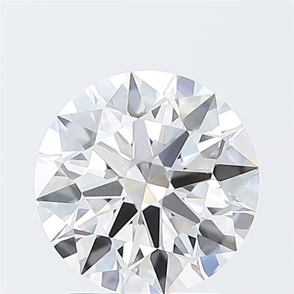 2.15 Carat Round Lab Diamond with  Cut Diamond in 14KT  view 1
