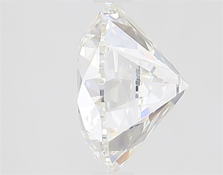 3.31 Carat Round Lab Diamond with  Cut Diamond in 14KT  view 1
