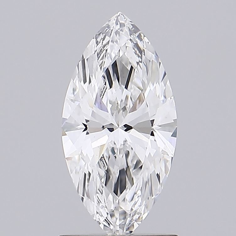1.19 Carat Marquise Lab Diamond with  Cut Diamond in 14KT  view 1
