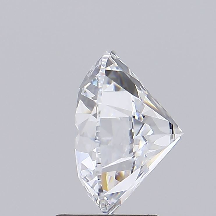 3.08 Carat Round Lab Diamond with  Cut Diamond in 14KT  view 1
