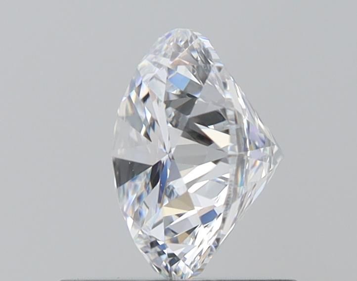 0.77 Carat Round Lab Diamond with  Cut Diamond in 14KT  view 1
