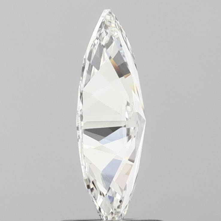 1.01 Carat Marquise Lab Diamond with  Cut Diamond in 14KT  view 1
