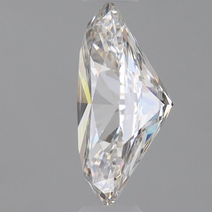 1.08 Carat Oval Lab Diamond with  Cut Diamond in 14KT  view 1
