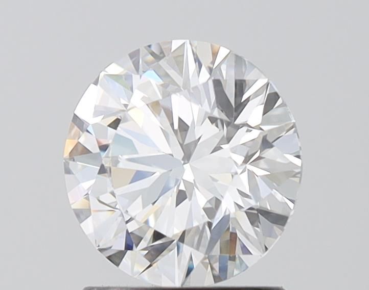 1.13 Carat Round Lab Diamond & 1.12 Carat Round Lab Diamond with  Cut Diamond in 14KT  view 1
