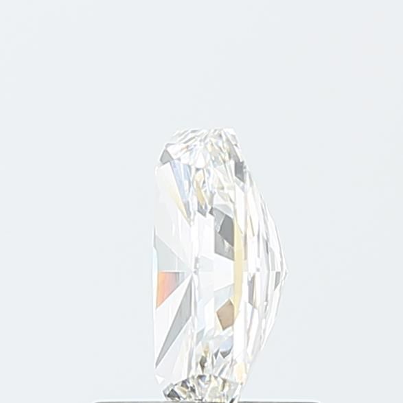 1.01 Carat Radiant Lab Diamond with  Cut Diamond in 14KT  view 1
