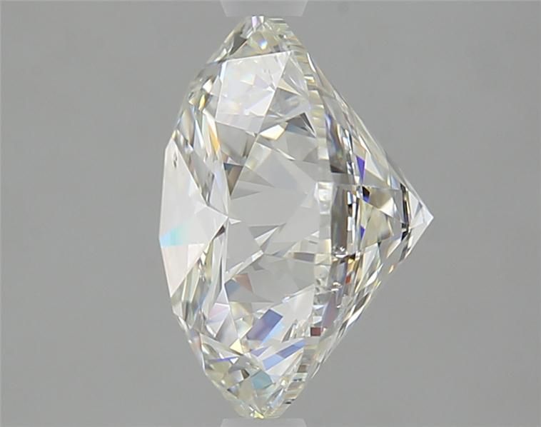 4.0 Carat Round Natural Diamond with  Cut Diamond in 14KT  view 1
