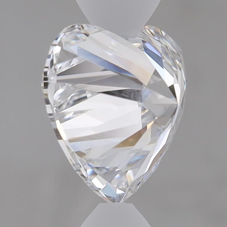 1.83 Carat Heart Lab Diamond with  Cut Diamond in 14KT  view 1
