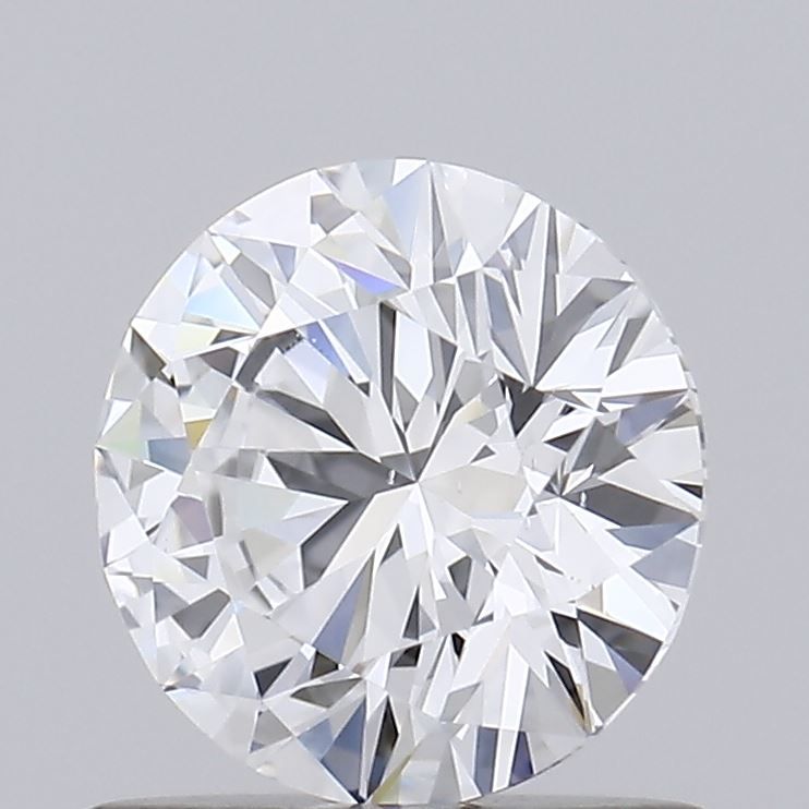 0.7 Carat Round Lab Diamond with  Cut Diamond in 14KT  view 1
