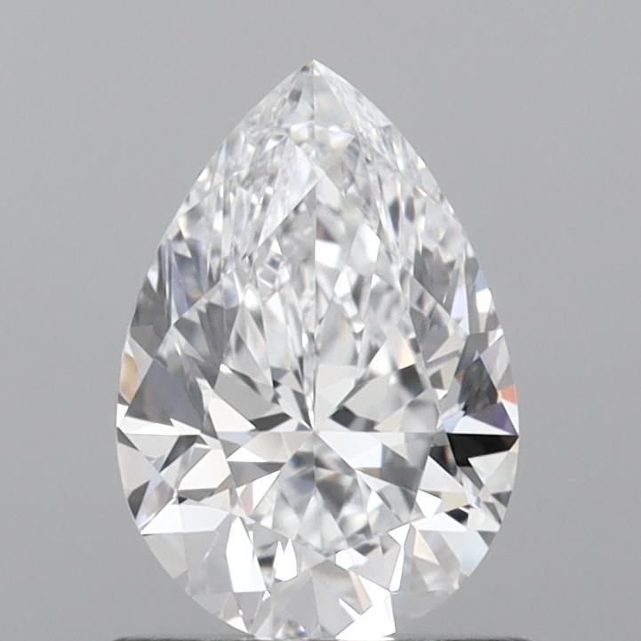0.93 Carat Pear Lab Diamond with  Cut Diamond in 14KT  view 1

