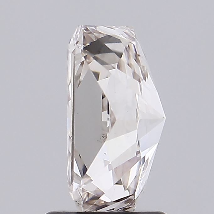 2.23 Carat Radiant Lab Diamond with  Cut Diamond in 14KT  view 1
