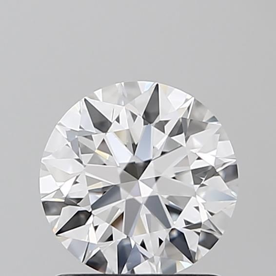 1.08 Carat Round Lab Diamond with  Cut Diamond in 14KT  view 1
