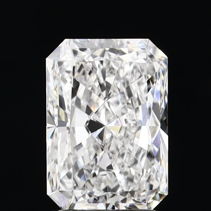 1.65 Carat Radiant Lab Diamond with  Cut Diamond in 14KT  view 1
