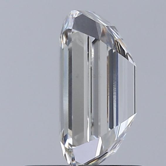 1.08 Carat Emerald Lab Diamond with  Cut Diamond in 14KT  view 1
