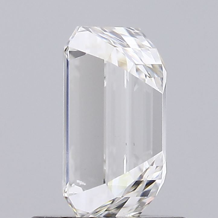 1.09 Carat Emerald Lab Diamond with  Cut Diamond in 14KT  view 1
