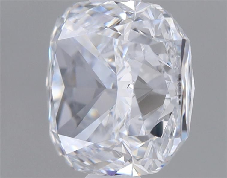1.02 Carat Cushion Lab Diamond with  Cut Diamond in 14KT  view 1
