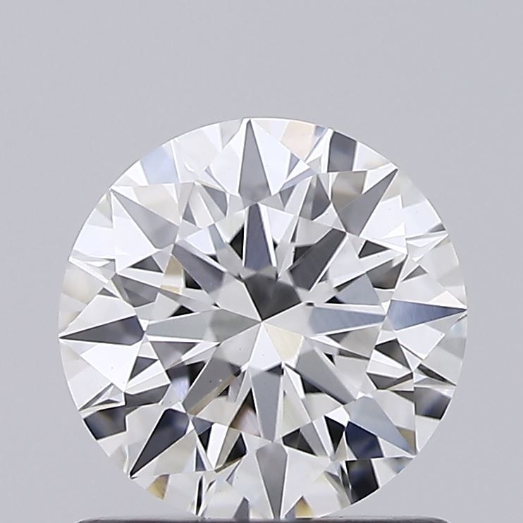1.03 Carat Round Lab Diamond with  Cut Diamond in 14KT  view 1
