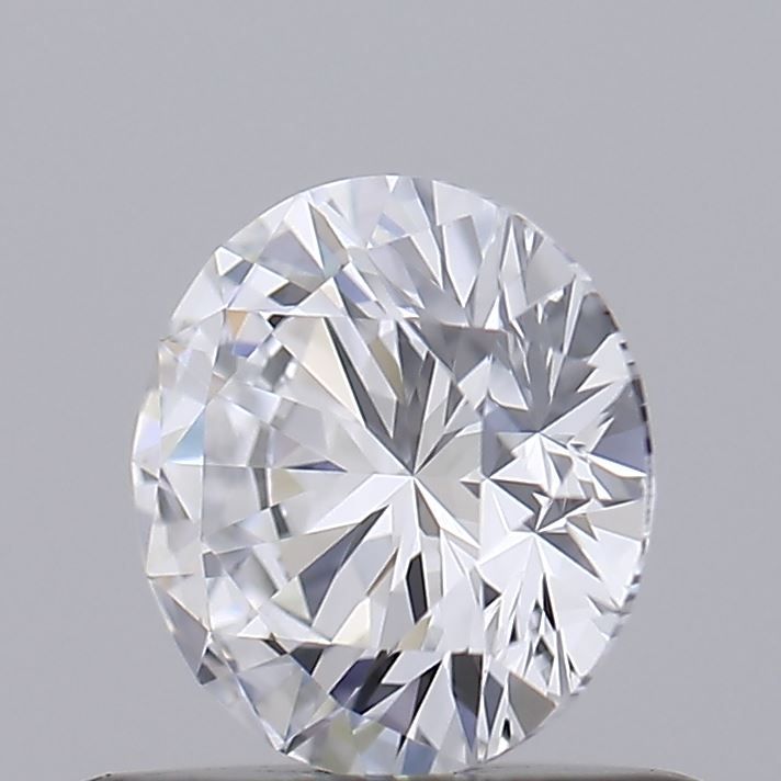 0.58 Carat Round Lab Diamond & 0.58 Carat Round Lab Diamond with  Cut Diamond in 14KT  view 1

