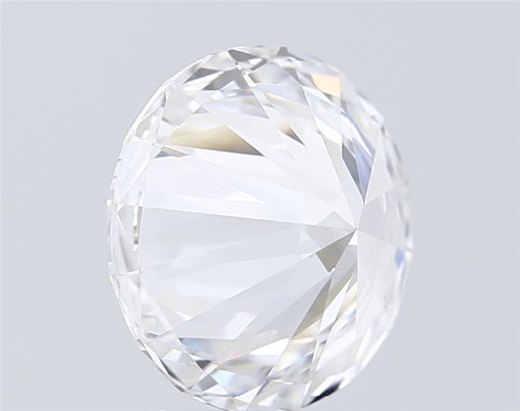 3.56 Carat Round Lab Diamond with  Cut Diamond in 14KT  view 1
