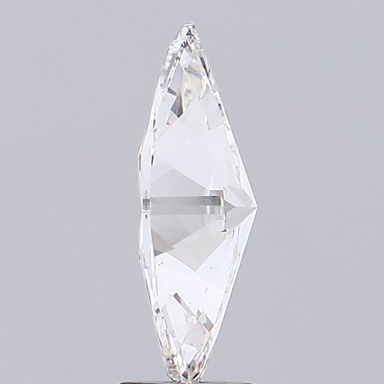 3.0 Carat Marquise Lab Diamond with  Cut Diamond in 14KT  view 1
