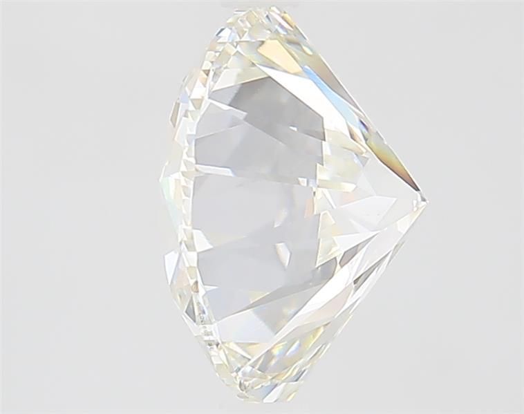 3.59 Carat Round Lab Diamond with  Cut Diamond in 14KT  view 1
