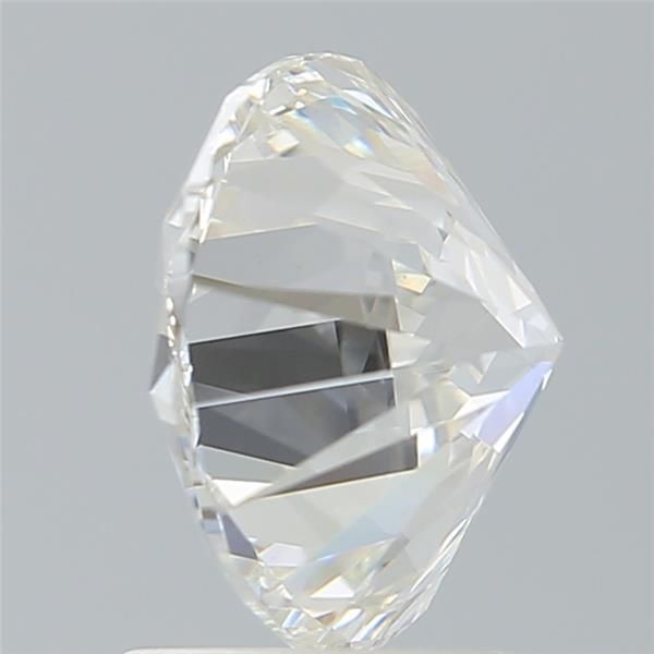 2.7 Carat Round Lab Diamond with  Cut Diamond in 14KT  view 1
