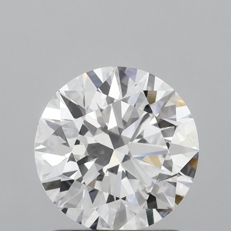 1.57 Carat Round Lab Diamond with  Cut Diamond in 14KT  view 1
