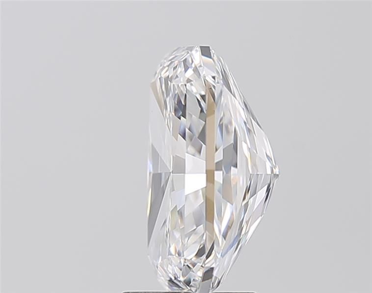 4.21 Carat Radiant Lab Diamond with  Cut Diamond in 14KT  view 1
