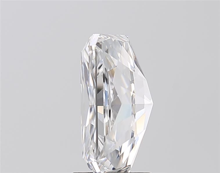 3.47 Carat Radiant Lab Diamond with  Cut Diamond in 14KT  view 1
