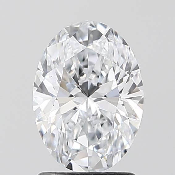 2.0 Carat Oval Lab Diamond with  Cut Diamond in 14KT  view 1
