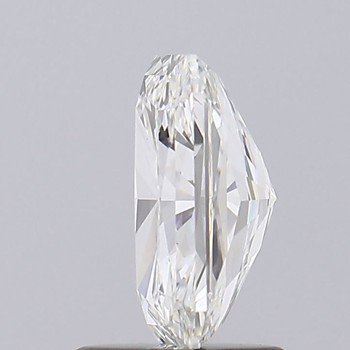 1.44 Carat Radiant Lab Diamond with  Cut Diamond in 14KT  view 1
