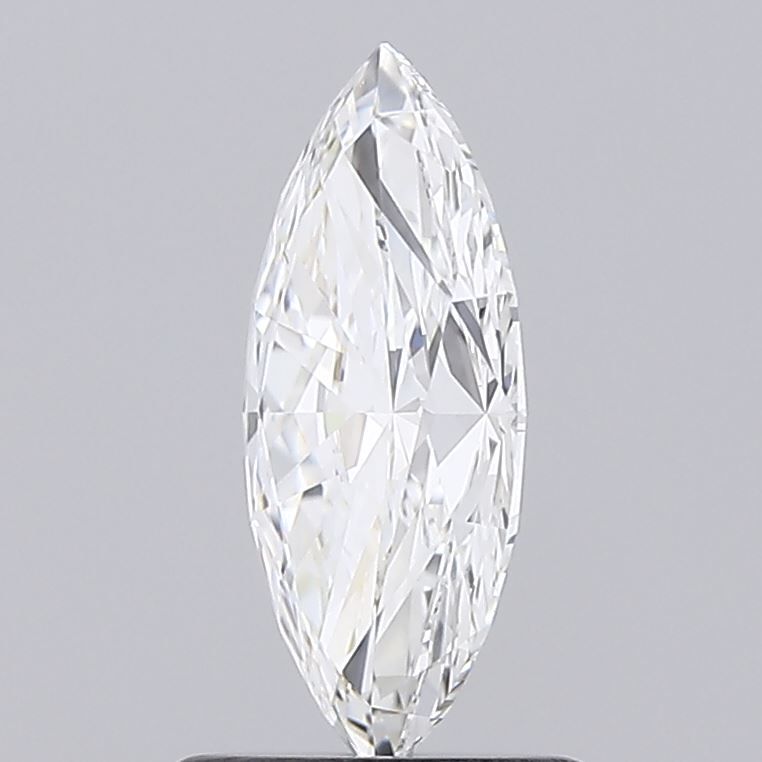 1.01 Carat Marquise Lab Diamond with  Cut Diamond in 14KT  view 1
