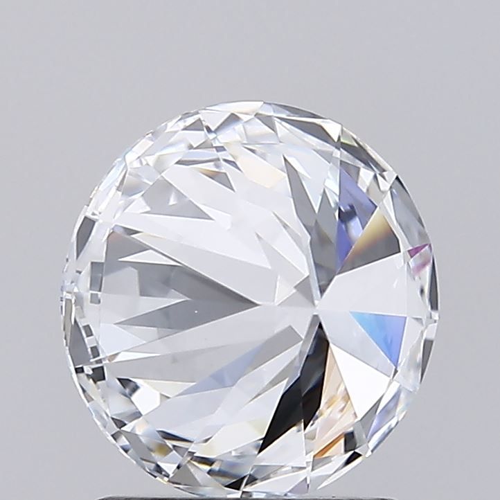 1.71 Carat Round Lab Diamond with  Cut Diamond in 14KT  view 1
