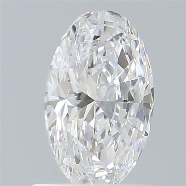 1.21 Carat Oval Lab Diamond with  Cut Diamond in 14KT  view 1
