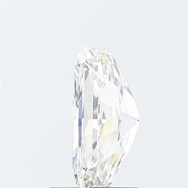 2.04 Carat Radiant Lab Diamond with  Cut Diamond in 14KT  view 1
