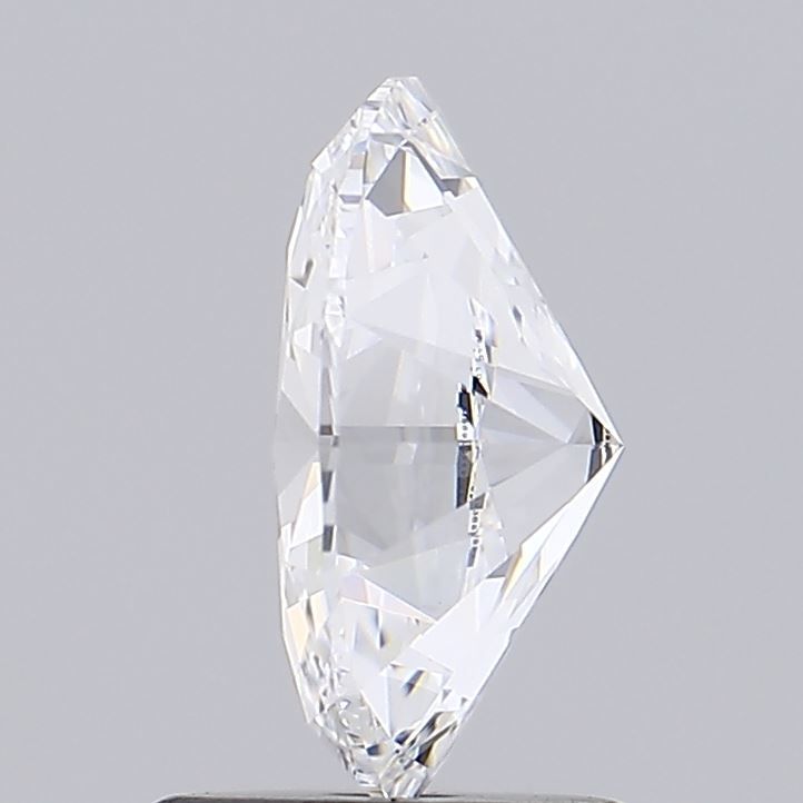 1.49 Carat Oval Lab Diamond with  Cut Diamond in 14KT  view 1
