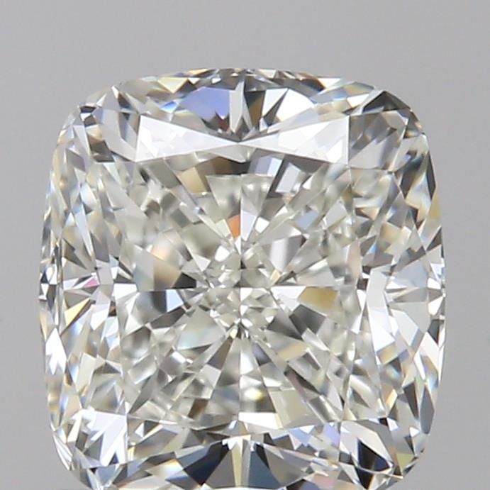 1.02 Carat Cushion Natural Diamond with  Cut Diamond in 14KT  view 1
