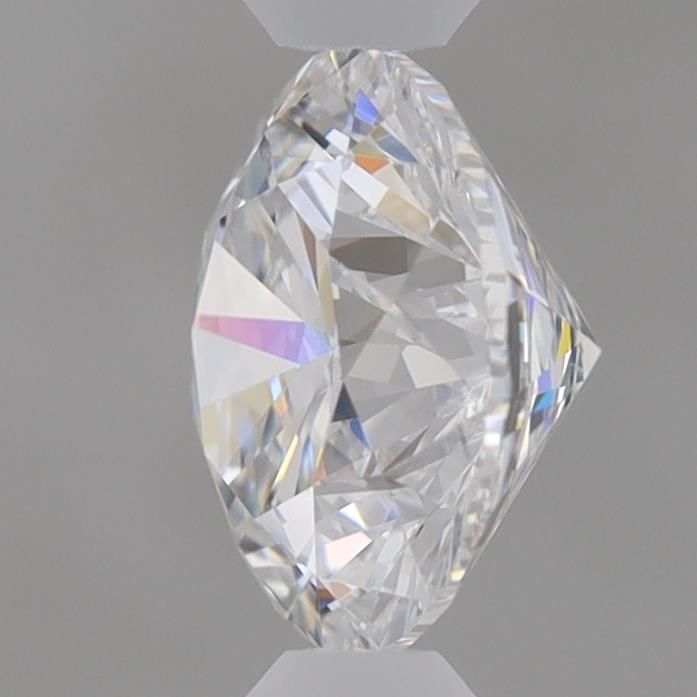 0.7 Carat Round Lab Diamond with  Cut Diamond in 14KT  view 1
