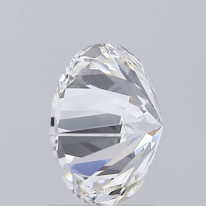 1.9 Carat Round Lab Diamond with  Cut Diamond in 14KT  view 1
