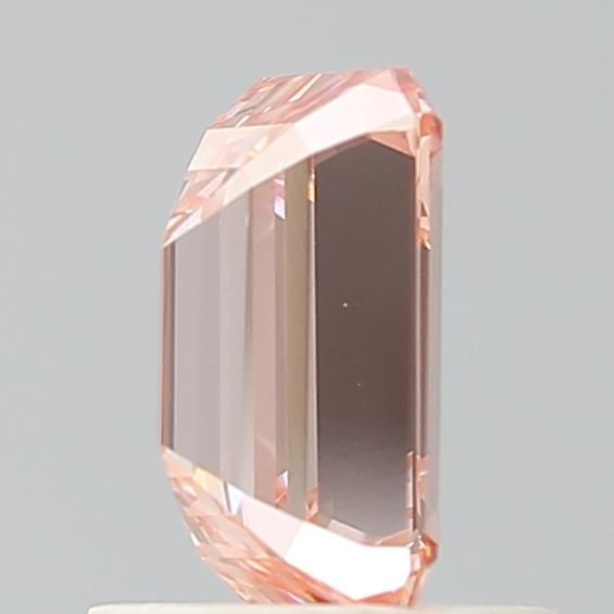 1.01 Carat Emerald Lab Diamond with  Cut Diamond in 14KT  view 1

