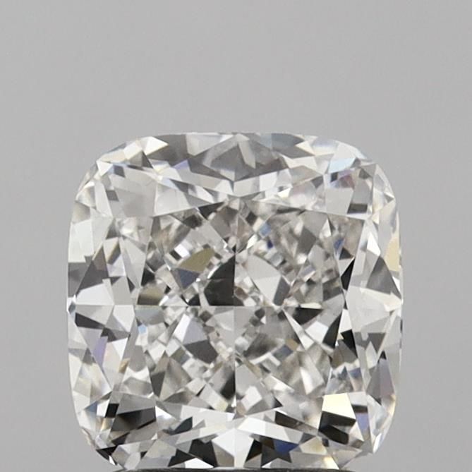 2.06 Carat Cushion Lab Diamond with  Cut Diamond in 14KT  view 1
