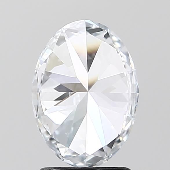 1.72 Carat Oval Lab Diamond with  Cut Diamond in 14KT  view 1
